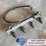 97-00 Mercedes R170 SLK230 2.3L Fuel Rail W / Injectors 1110781045 Oem Used. Price: $88.50.
