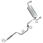 Resonator Muffler Exhaust Kit Fits 2010-2012 Mazda 3 2.5L Hatchback With Tips New. Price: $379.81.