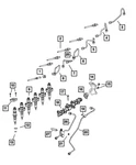 Genuine Mopar Hex Flange Head Bolt 68459102AA New. Price: $49.98.