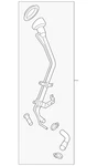 Genuine Nissan Fuel Tank Filler Neck 17220-4FU0A New. Price: $261.07.