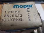 Oem Mopar 3579522 Steering Coupler 1982 - 93 Van, Cargo 150 350 New. Price: $99.25.