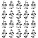 Steelsoft Non-stripping Worm Gear Hose #4 (5/16" To 1/2") Mini, Metallic New. Price: $12.25.