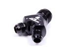 Aeromotive Y-block Fitting 12AN To X -8AN- 15677 New. Price: $114.47.
