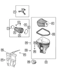 Genuine Mopar Fuel Pressure Sensor Adapter 5038816AA New. Price: $10.03.