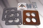 Fits Small Wcfb Carter Phenolic Carb Insulator Spacer Holley Teapot Riser 1/2" New. Price: $45.00.