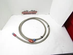 99" Aeroquip Stainless Steel Braided Hose -08 An Fittings Imca Dragrace Xrp Used. Price: $40.00.