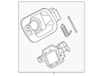 Genuine Volkswagen Fuel Pocket 57N-809-857-A-9B9 New. Price: $17.03.
