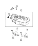 Genuine Mopar Fuel Tank Strap Right 52029564AB New. Price: $97.82.