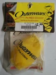 Outerwears 10-1013-04 Yellow 3" Diameter 2.5" Height Pre-filter Non Shielded New. Price: $13.00.