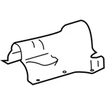 New Genuine Mercedes-benz Shield 2124700247 Oem. Price: $78.97.