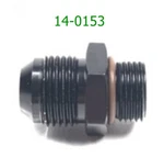 Radium 14-0153 -8AN Orb To -10AN Male O-ring Boss Fitting Black New. Price: $21.16.
