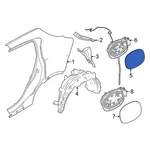 For Dodge Hornet 2023-2025 7MT35TZZAA Rear Fuel Filler Housing New. Price: $94.55.