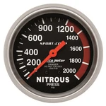 Auto Meter 3428 Sport-comp Nitrous Pressure Gauge New. Price: $121.99.