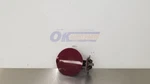 06 Ford F350 Super Duty Fuel Filler Door Lid Maroon Used. Price: $63.75.