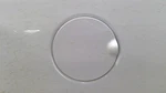 2008 Dodge RAM1500 Fuel Filler Door White PW7 Used Oem Part 1148463. Price: $95.39.