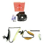 Timing Chain Kit With Housing Cover For Audi Vw 1.8 2.0 Tfsi 06H109158H Neu. Price: $395.91.