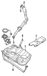 Genuine Ford Fuel Tank Strap F5RZ-9092-B New. Price: $56.09.