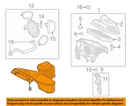 Hyundai Oem 12-17 Azera Enginetransaxle Air Intake-front Duct 282103V600 New. Price: $91.51.