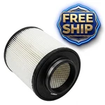 KF-1035D Dry Cleanable Replacement Air Filter High Flow Reusable Intake New. Price: $62.10.