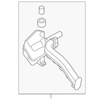 Genuine Mitsubishi Resonator 1505B013 New. Price: $178.91.