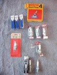 Lot Of 14 Nob Spark Plugs Bosch Champion J-12Y Ac R44TSX Ngk V-power 7938 New. Price: $55.00.