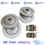 For Maserati Ghibli Quattroporte 2017-2021 Front & Rear Brake Pads Rotors Kit New. Price: $546.25.