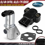 2X Idle Air Control Valve & Throttle Position Sensor Set Ford Ranger Mustang New. Price: $43.18.