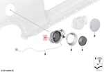 Genuine Mini Cooper One F55 First Doors Cover Pot 51177315822 New. Price: $87.41.