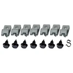 Fuel Line Clip Clamp Bracket Kit Without Return 1969-74 Chevrolet Nova 15PC New. Price: $36.00.
