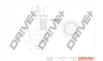 Dr!ve+ DP1110.13.0308 Fuel Filter For Mazda Neu. Price: $16.61.