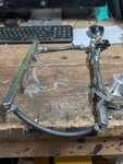 Ford Mustang SN95 Fuel Rails, Kirban Pressure Regulator Used. Price: $140.00.