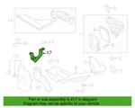 Oem 2014-2020 Nissan Rogue Engine Air Intake Hose Bracket New 16588-4BA2C (d). Price: $35.99.