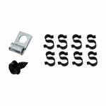 Fuel Line Clip Clamp Bracket Kit With Return 1966-67 Pontiac Lemans Gto 10PC New. Price: $18.00.