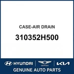 2005-2019 Hyundai Azera Case-air Drain Oem New 310352H500. Price: $60.59.