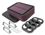 K&n Custom Racing Air Filter - Rectangular Carbon Fiber 4IN Box W/ 2.75IN New. Price: $944.99.