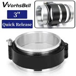 3'' Aluminum Quick Release Hd Clamp V-band W/ Flanges For Air Intake Turbo Pipe New. Price: $21.29.