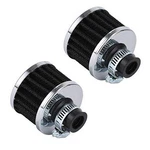 Ptnhz Universal Pcs 12MM Auto Cone Mini Oil Air Intake Filter Crankcase Black New. Price: $19.22.