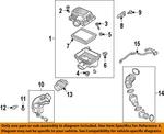 Gm Oem 16-26 Envision Enginetransaxle Intake-air Cleaner Assy Bolt 11547599 New. Price: $18.40.