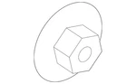 Genuine Volkswagen Fuel Tank Shield Nut N-910-685-01 New. Price: $17.72.