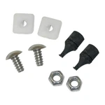 Fuel Door License Plate Bracket Hardware Kit 1965-69 Pontiac Lemans Gto 8PC New. Price: $18.00.