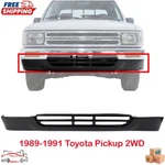 New Front Bumper Lower Valance Panel Black Steel For 1989-1991 Toyota Pickup 2WD. Price: $120.32.