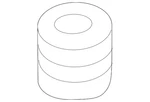 Genuine Nissan Pcv Valve Grommet 11812-6N200 New. Price: $7.91.