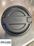 82215123AB Fuel Door Black Powdercoated Aluminum 2018-2026 Jeep Wrangler Jl Oem New. Price: $189.03.