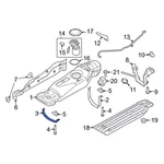 Genuine Ford Fuel Tank Strap ML3Z-9054-B New. Price: $86.98.