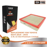 12377 Engine Air Filter For Toyota RAV4 2019 - 2025 2.5L Xle Premium Limited New. Price: $12.99.