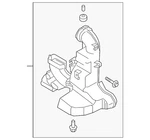 Genuine Hyundai Resonator Assembly 28212-H9150 New. Price: $69.90.