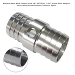 Radiator Hose Barb Coupler With 1/8" Npt Port 1-1/4" Steam Tube Adapter New. Price: $14.85.
