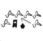 Fuel Line Clip Kit For 3/8" Tube 1966-70 Charger Satellite Coronet Road Runner New. Price: $24.00.