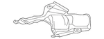 Genuine Mercedes-benz Fuel Tank Shield 254-470-55-01 New. Price: $41.16.