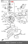 Genuine Oe Nutunion GJ6A42167 For Mazda GJ6A4-2167 Neu. Price: $42.42.